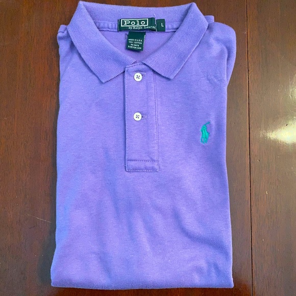 Purple Polo Ralph Lauren. Kids large collared shirt. Never worn - Picture 1 of 1